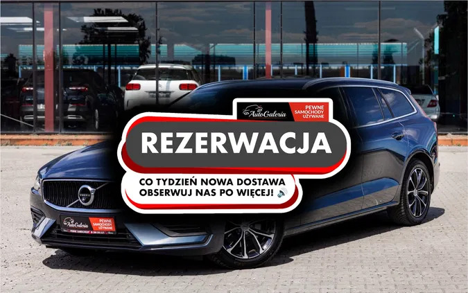 śląskie Volvo V60 cena 106900 przebieg: 143170, rok produkcji 2020 z Płońsk